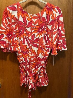 LIST CLAYBORNE, GORGEOUS WRAP I SPOKE TO THE STYLE TOP WITH ELASTIC